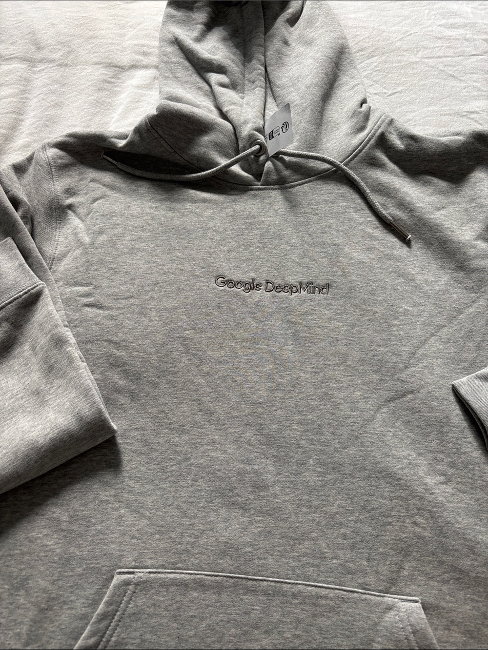 Google DeepMind Grey Men’s Hoodie - Picture 2 of 5